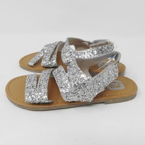 Bessito Sparkle Sandals Girls Size 7 NWT